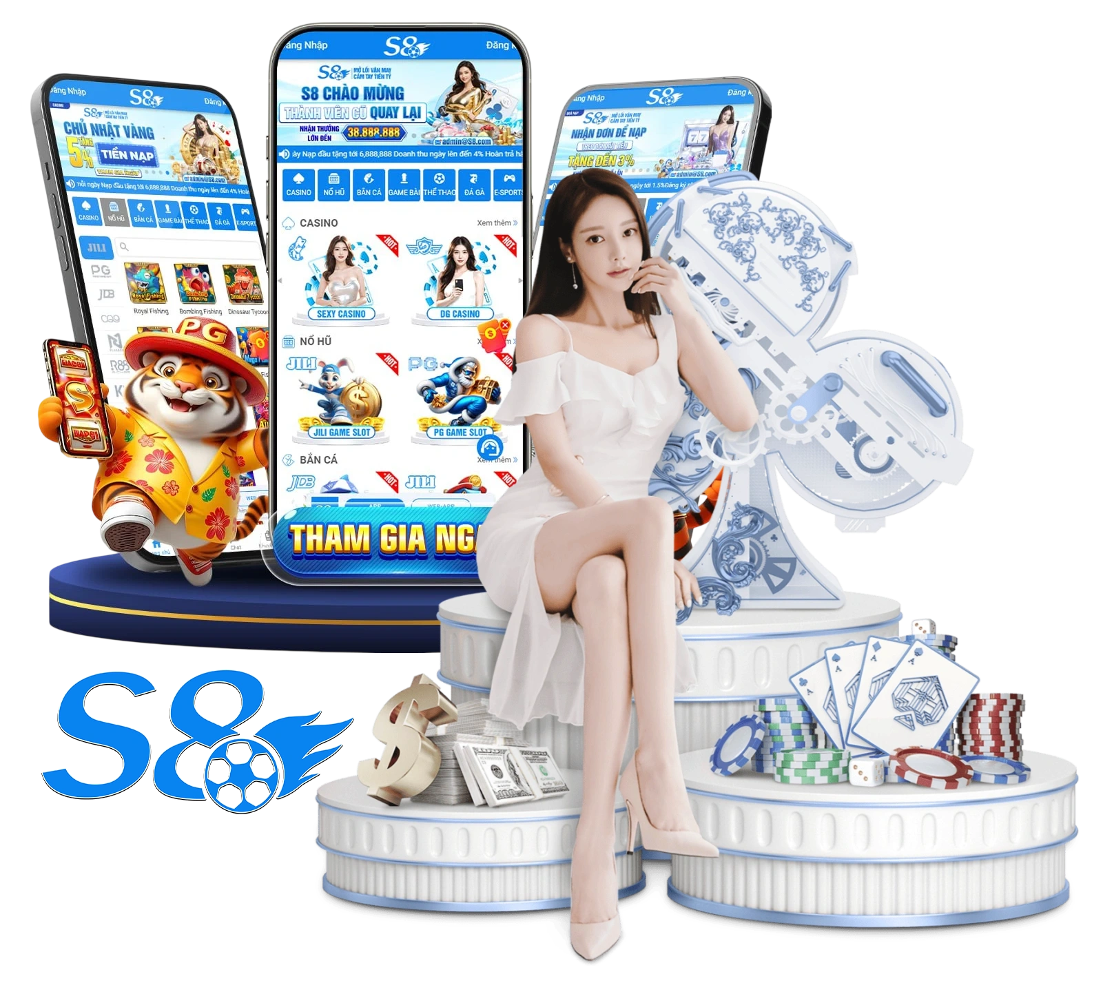 Ứng dụng và dịch vụ di động S8